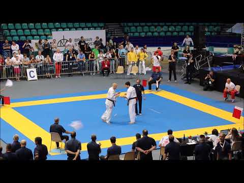 EC2018 Men+95kgs  Kamarauli Lasha Georgia Vs Zajac Rafal Poland
