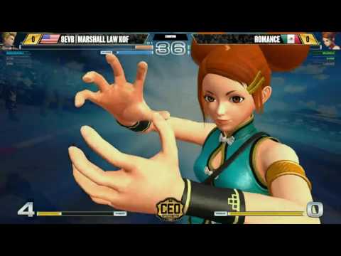 "BBR" KOFXIV  AT CEO2016 - 8EVB MARSHALL LAW KOF vs ROMANCE (1080p HD)