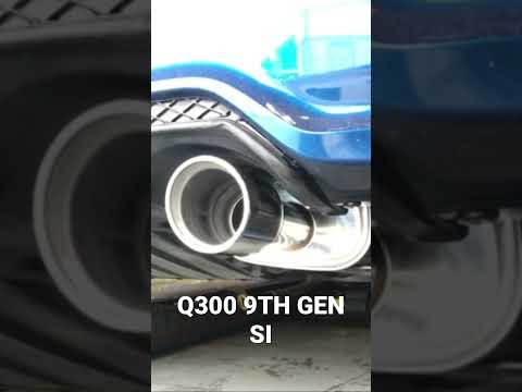Invidia Q300 9TH GEN Civic SI