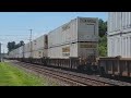 Norfolk Southern 4373 W BNSF 8014 Intermodal At Macungie