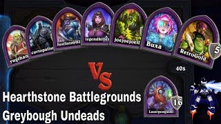 Hearthstone Battlegrounds Greybough Undeads