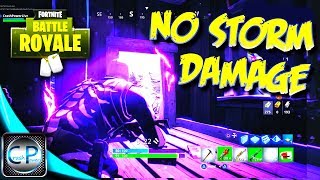 How to be IMMUNE TO STORM DAMAGE & More Fortnite Battle Royale Tips & Tricks