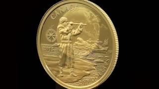 2015 1 2 oz Pure Gold Coin   Great Canadian Explorers   Henry Hudson 1280x720