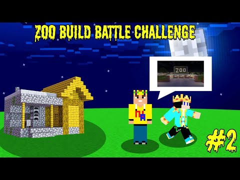 Insane Zoo Build Battle - Minecraft POVJA LANCHE