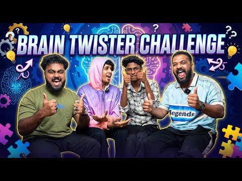 BRAIN TWISTER CHALLENGE🤣