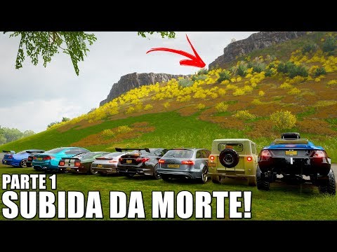 SUBIDA DA MORTE NA OLIMPÍADAS DO ZOIOOGAMER PARTE 1 - FORZA HORIZON 4 ONLINE - GAMEPLAY