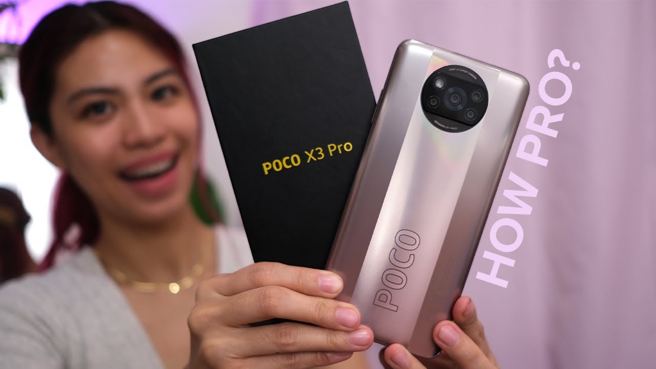 POCO X3 PRO camera tour + unboxing!