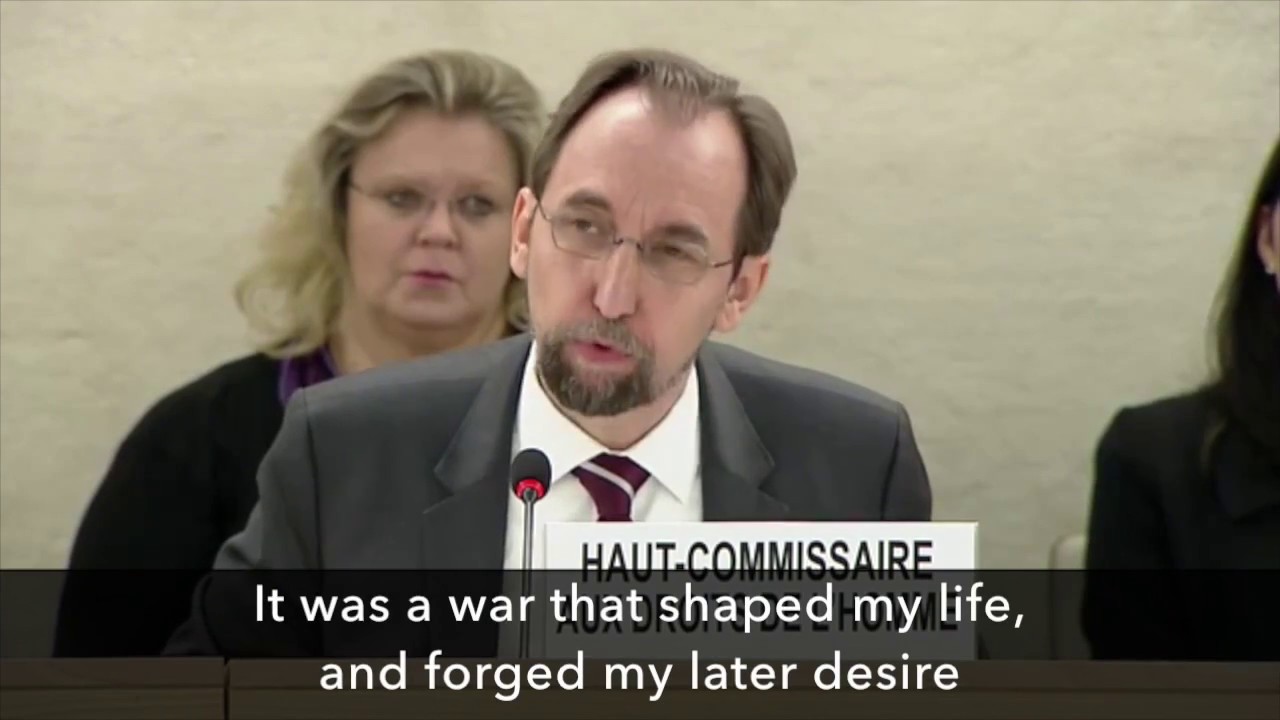 U.N. rights chief compares "Palestinian suffering" to Holocaust