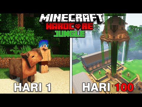 HusinMS - 100 Hari Minecraft Hardcore Tapi JUNGLE ONLY