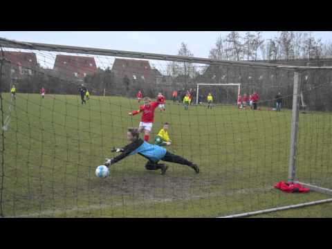 De jeugd van DESZ  in actie op zaterdagmorgen 12 maart 2011