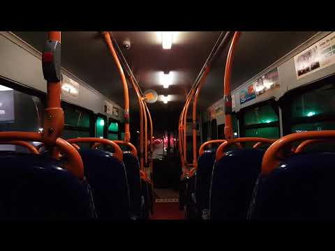 TWILIGHT RUN: Route X20 | NK58AFJ/39701 - Stagecoach North East: MAN 14.240LF/ADL Enviro 200
