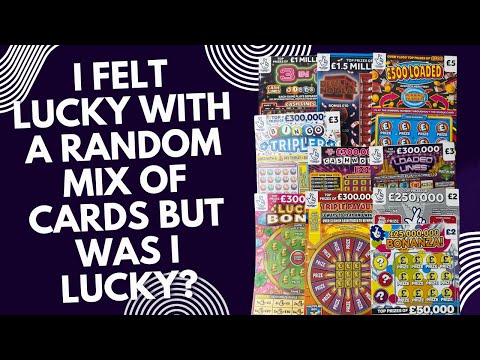I Let Luck Decide 🍀🎰 Random Scratch Card Challenge! Was It Worth It? 💸🤯