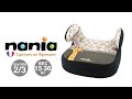 миниатюра 0 Видео о товаре Автокресло-бустер Nania Dream First (15-36 кг), Grafik (График)