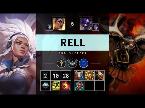 Rell Support vs Alistar - EUW Challenger Patch 25.16