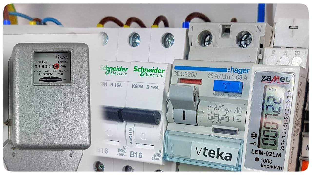 Jak przyłączyć jednofazowy licznik energii elektrycznej LEM-02LM - krok po kroku
