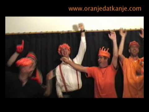 Oranje, dat kan je