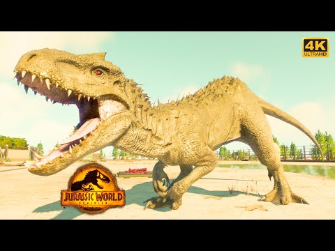 INDOMINUS REX (I-REX) vs ALL LARGE & MEDIUM CARNIVORE DINOSAURS - Jurassic World Evolution 2