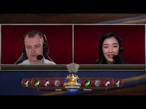 posesi vs che0nsu - Division A - Hearthstone Grandmasters Asia-Pacific 2020 Season 1 - Week 7