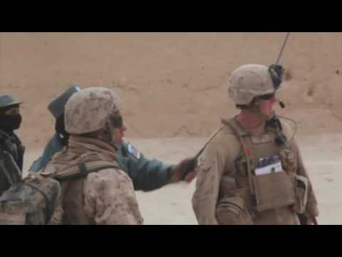 AFGHANISTAN    U S  Marines   Brutal FIREFIGHT With Taliban