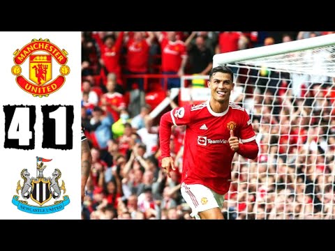 Manchester United 4-1 Newcastle United | All goals | Ronaldo, Fernandes, Lingard & Manquillo