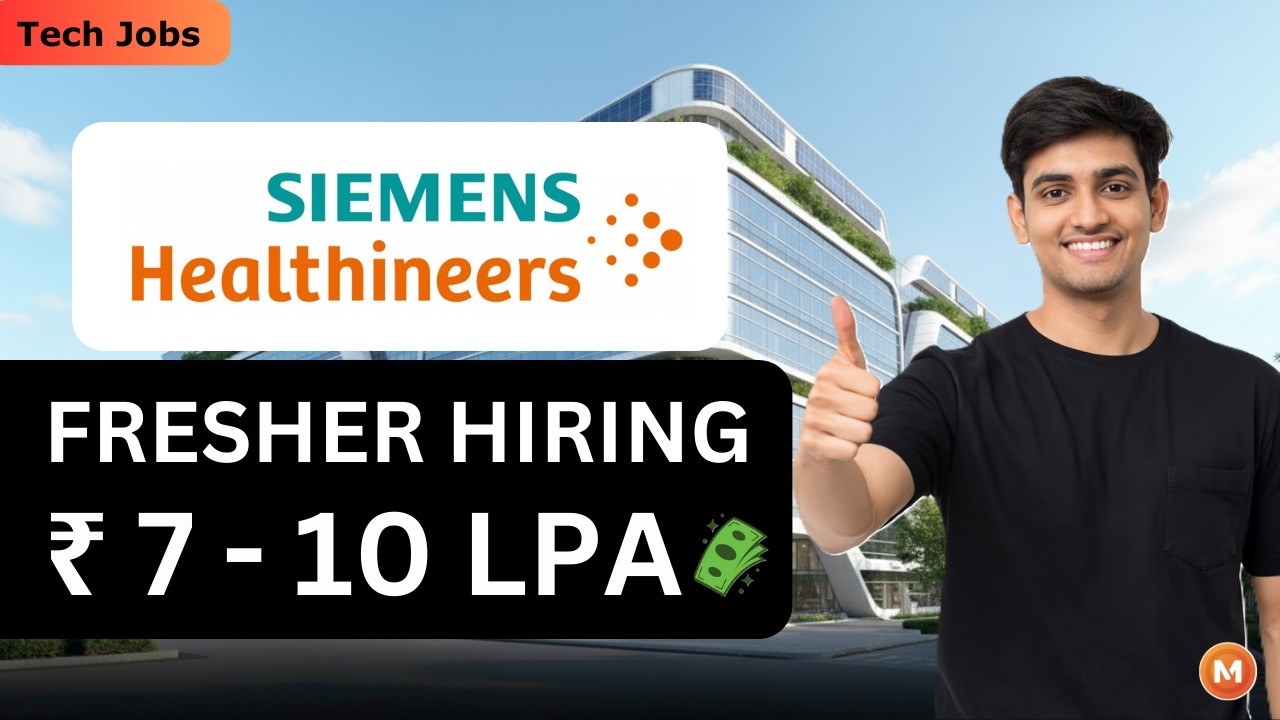 Siemens Hiring Freshers 🔥 Data Engineer + AI Software Engineer Intern | 2025–2026