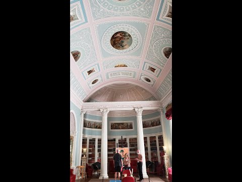 The Library at Kenwood House designed by Robert Adam English Interiors near Canonbury Antiques