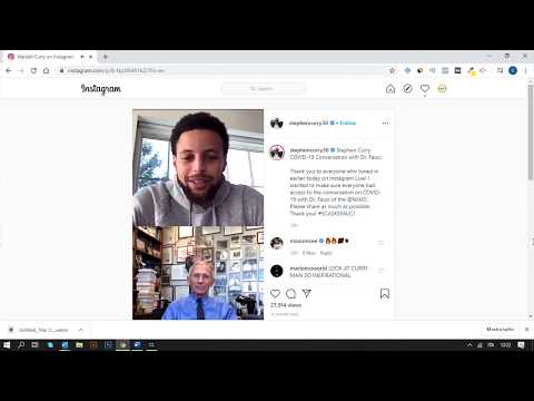 Stephen Curry  Dr  Fauci Covid-19 Full official video