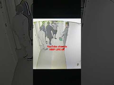 KIDNAPPED in prison CCTV...HMP JAIL. wrapped up #taken #cellnapped