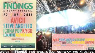 Avicii @ Findings Festival, Oslo, Norway (2014/08/22)