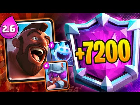 HOG 2.6 PUSH LADDER +7200 - CLASH ROYALE