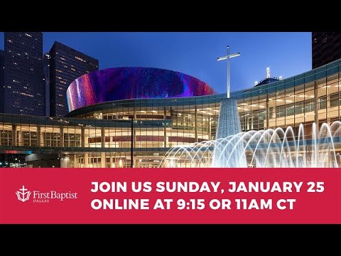 LIVE: First Dallas Worship | Sunday, January 25, 2026 | 9:15am CT