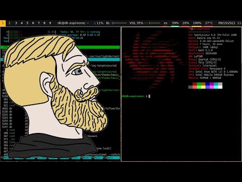 Leftwm en Sparky Linux