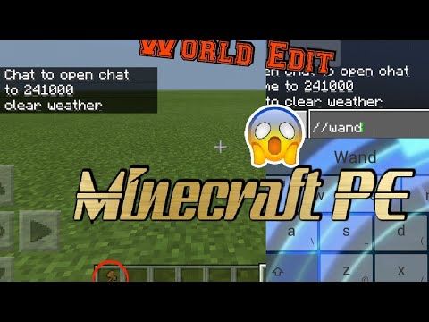How to download World edit in Minecraft PE😯