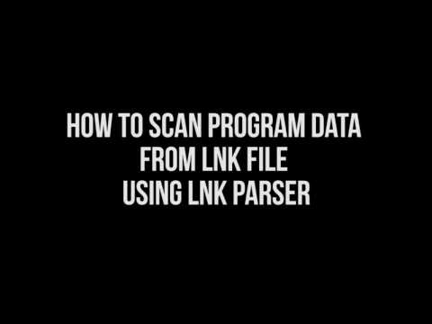 LNK Parser Tutorial