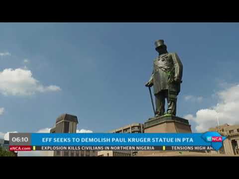EFF wants to demolish Paul Kruger statue
