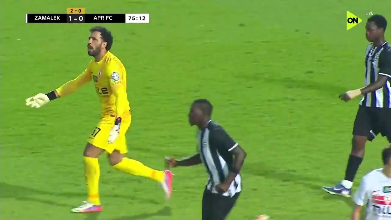 ملخص مباراة الزمالك والجيش الرواندي (1-0) دوري ابطال افريقيا