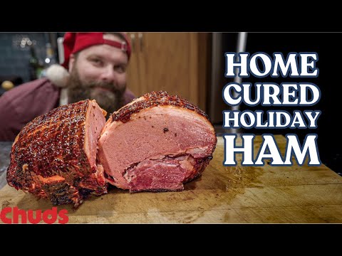 Smoked Holiday Ham From Scratch! | Chuds BBQ