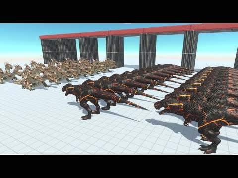 Trex Vs Hydra - 10 VS 20 - animal revolt battle simulator | ARBS SIMULATOR