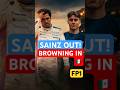 Sainz sits out FP1! Rookie Browning steps In at the Mexico GP '25🇲🇽 #f1 #carlossainz #williams