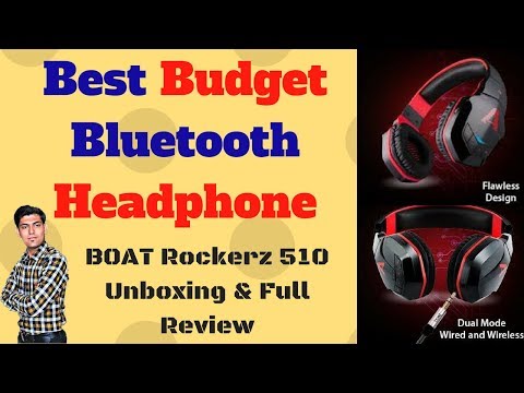 Best Budget Bluetooth Headphones | BOAT Rockerz 510 Full Review | Best Wireless Sport Headphones