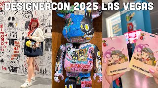 DesignerCon 2025 In Las Vegas🩵✨ The Monsters, Labubu & Mokoko, Lucky Emma, JOTOYS, Bearbrick