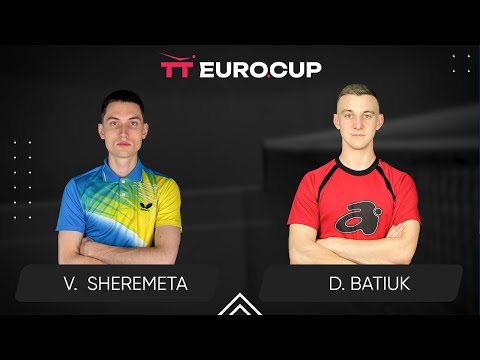 16:45 Vladyslav-Ivan Sheremeta - Dmytro Batiuk 10.07.2025 TT Euro.Cup Ukraine Master. TABLE 4