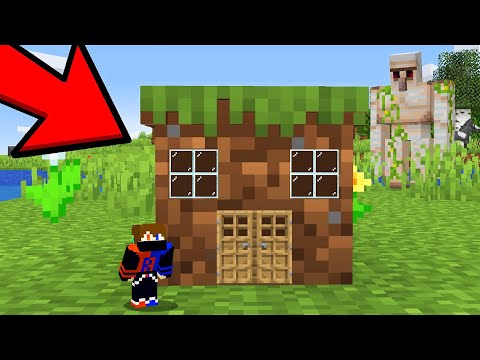 I Trolled My Brother with a TINY Dirt House