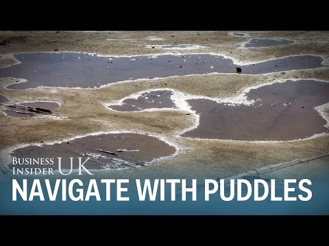 An expert navigator explains how to find your way using puddles