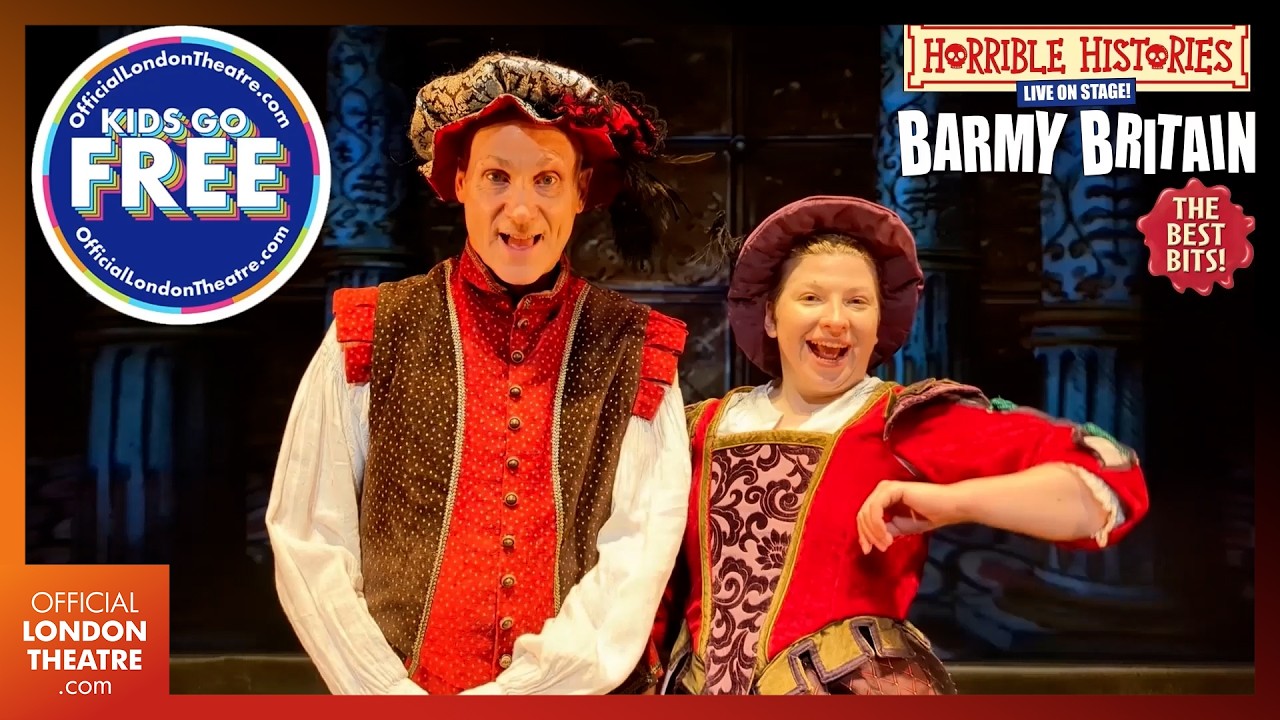 Kids go FREE to Horrible Histories: Barmy Britain – The Best Bits this summer | Kids Week 2026