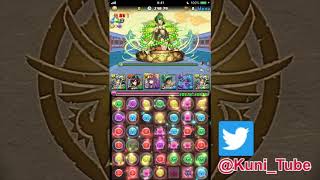 【ランダン】ルシャナ杯 ゆっくりパズル 205300点【パズドラ】