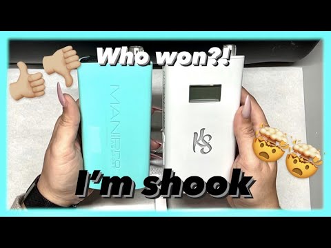 Kupa Manipro VS Kiara Sky Nail Drills | Who WON?! | I'm shocked!!