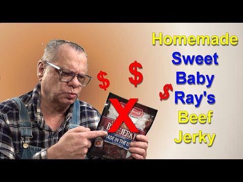 🥩 Sweet & Spicy HOMEMADE Beef Jerky Recipe (CHEAPER & BETTER Than Sweet Baby Ray's!) 🥶Ep446