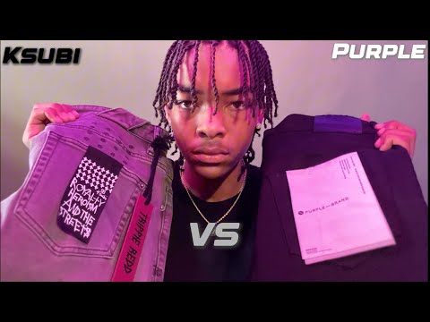 KSUBI X PURPLE DESIGNER JEANS REVIEW...