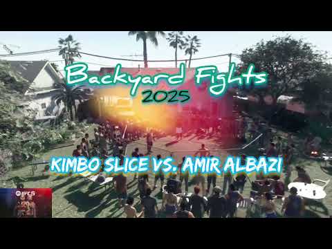 Kimbo Slice vs. Amir Albazi | EA Sports UFC 5 | Backyard Fights